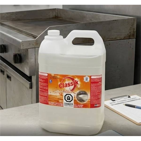 Classik Grill Cleaner, 10 Liters, Corrosive Cleaner Solution