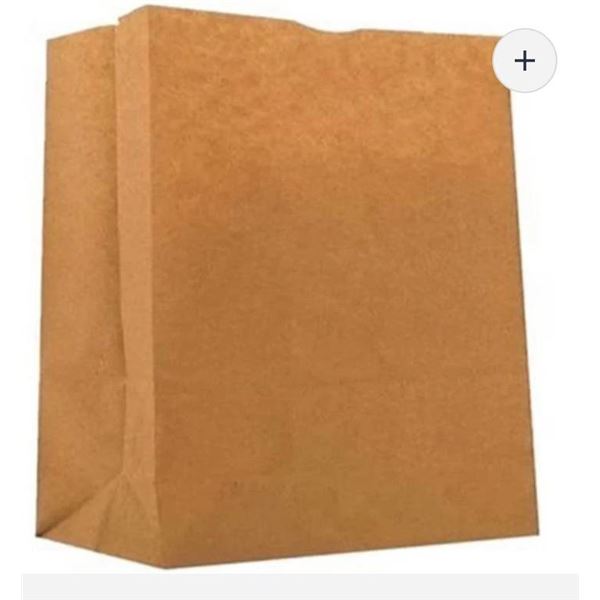 Lot of Kraft Paper Bags Approx 8.5" x 14"