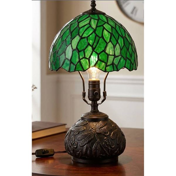 Stained Glass Side Table Lamp