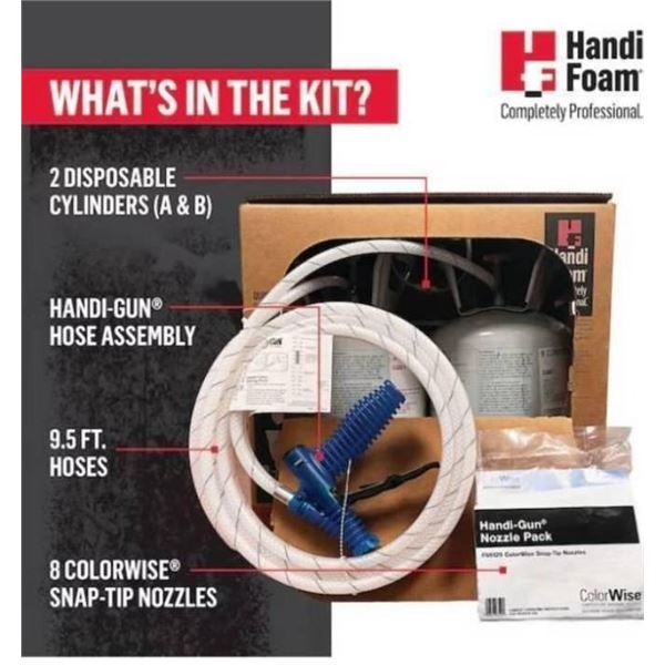 HandiFoam FR HFO-C P12055C Foam System with Specifications