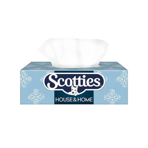 Lot of 11 - Scotties Facial Tissues Assorted Designs 2-Ply