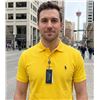 Image 1 : Polo Ralph Lauren Classic Fit Men's Shirt - Yellow, Size Large