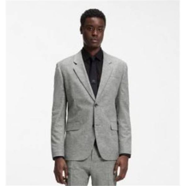 Hugo Boss H-Huge-218 Suit Jacket Only Gray Color, Size 36S
