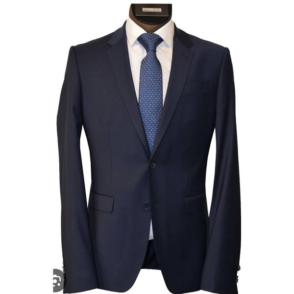 Marzotto Performance Suit Jacket ONLY by Horst, 36 Regular, Navy