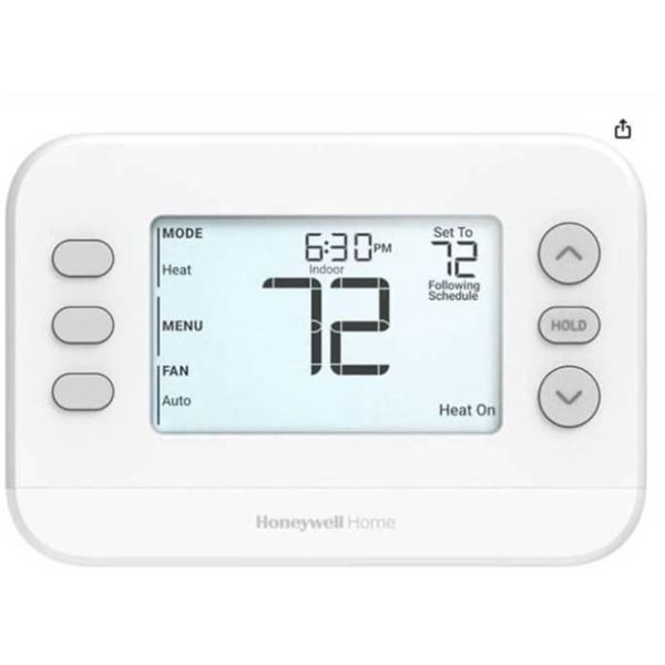 Honeywell Home RTH221B X2P Single-Stage Programmable Thermostat