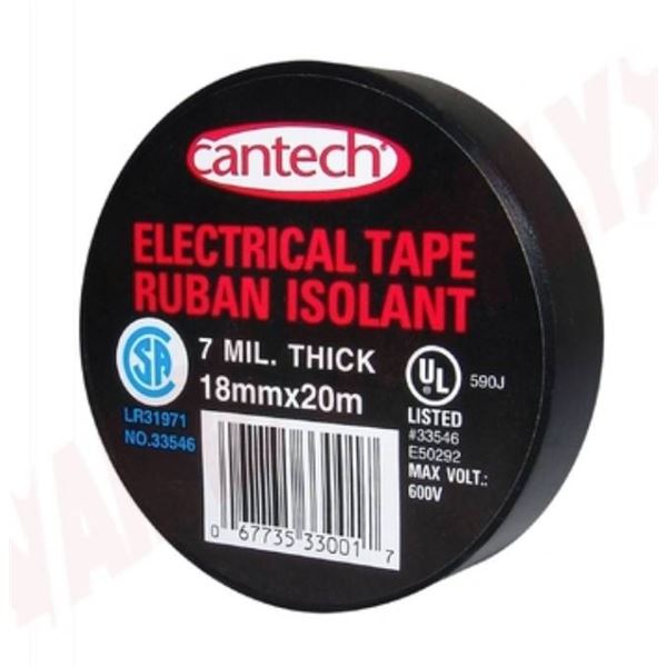 Lot of 4 - No. 330-01 Vinyl Electrical Tape, 6 Rolls