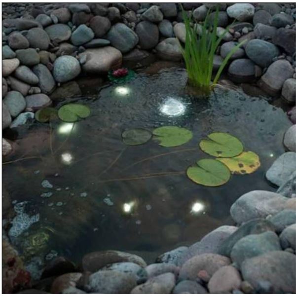 Smartpro Mini LED Lights With Dusk to Dawn Sensor 6 pack