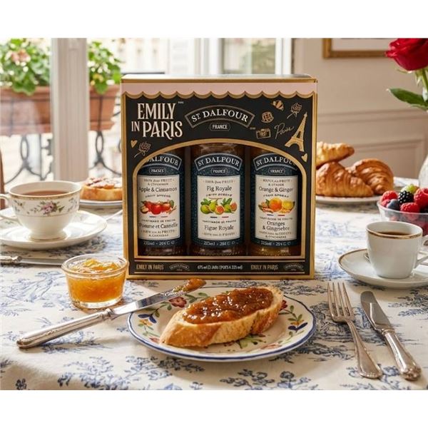 Pack of 3 St Dalfour Dessert Sauces – Emily in Paris Edition