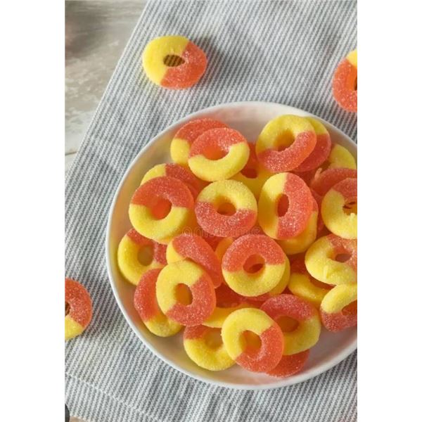 12 x 155g Bags of K Peach Rings