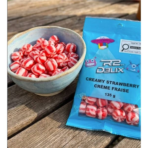 Rx Delix Creamy Strawberry 12 x 135g gummies