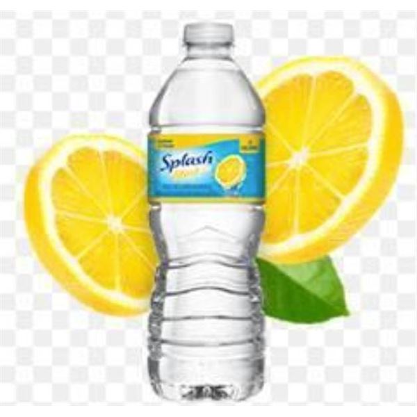 Splash Blast Lemon Flavored Water, 12 x 500 mL