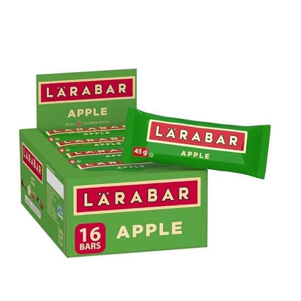 Lot of 2 - Larabar Apple Flavor Energy Bars, 16-Count, 720g, Gluten-Free