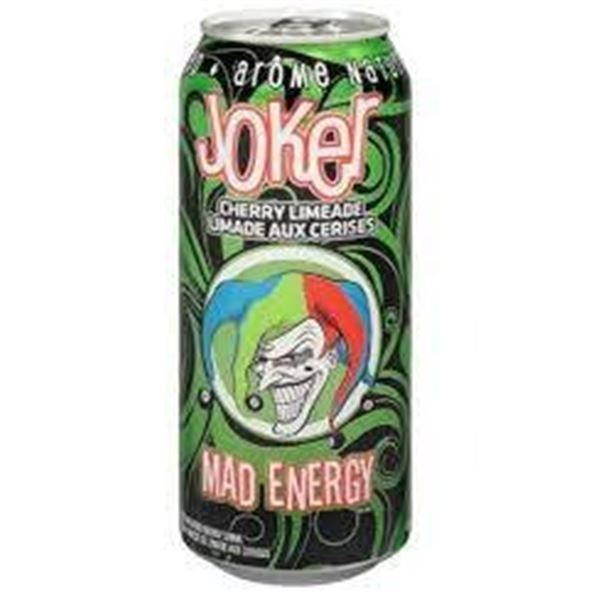Joker Mad Energy Cherry Limeade 12 x 473mL Cans
