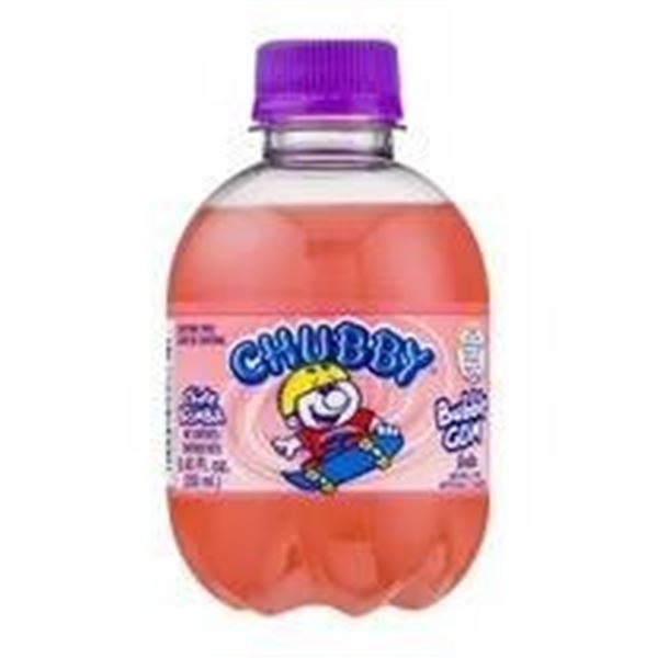 Chubby Bubble Gum Flavor 48 x 250mL Bottles