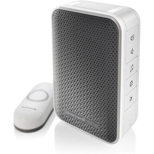 Honeywell Home Series 3 Portable Wireless Doorbell and Push Button
