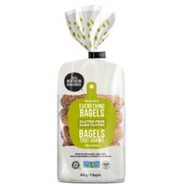 Case of 6 x 4ct Northern Bakehouse Gluten-Free Everything Bagels, 400g x 6