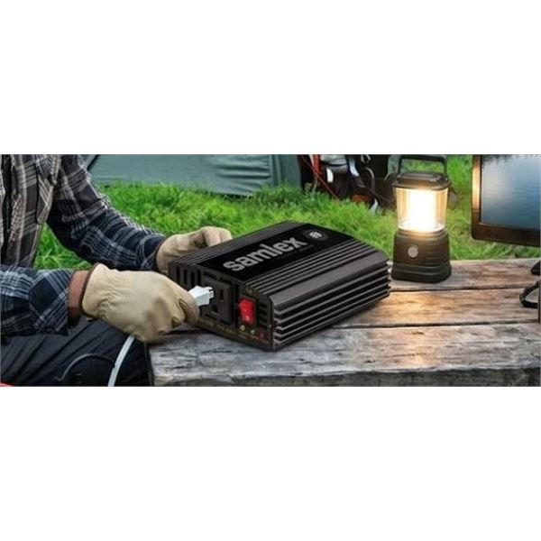 Samlex Explorer 250-Watt Power Inverter With 12V Battery Connection