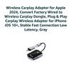 Image 3 : Wireless CarPlay Adapter for Apple 2024, Model X002BW45Q1