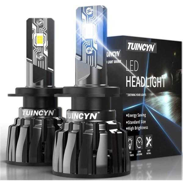 Tuincyn LED Headlight with DC9-32V Automotive Integrated Chip