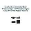 Image 2 : Courtesy 2pcs Car Door Projector Lights Compatible with All Models - Wireless