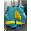 Image 3 : Child's Swim Vest with Dolphin Graphic and Adjustable Straps