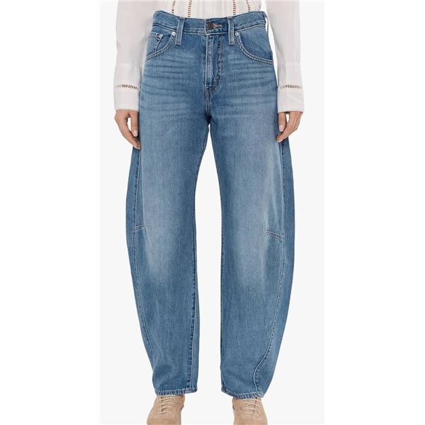Levi's Cinch Barrel High Rise Jeans, Women's Size 26