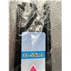 Image 3 : 2-Piece Black Adjustable Rods, 33-59 Inch, Model AIZES1-31-59-B2P-02-B