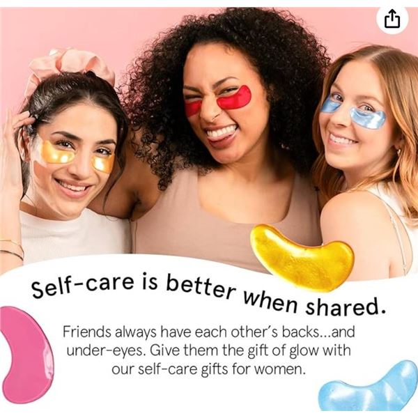 Grace & Stella Eye Glow Trio Hydrogels with Vegan Certification