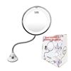 Image 1 : Flexible Gooseneck Magnifying LED Mirror with 5-Inch Diameter