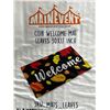 Image 3 : Main Event Coir Welcome Mat, 30x17 Inches, Leaves Design