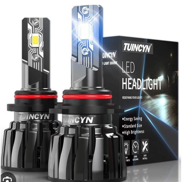 TUINCYN 9005 HB3 LED Headlight Bulbs, AMCL-1308-9005, Pack of 2