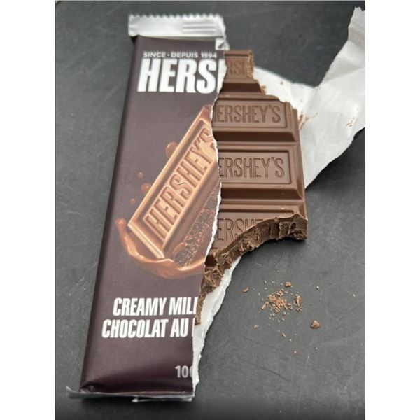 Hershey's Creamy Milk Chocolate, 100g Bars, Pack of 8