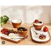 Image 1 : 5-Piece Enameled Serving Set by Home Inspiration for Seidel