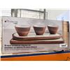 Image 2 : 5-Piece Enameled Serving Set by Home Inspiration for Seidel