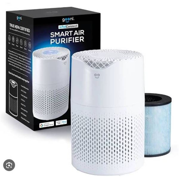 Geeni PetConnect Smart Air Purifier with HEPA Certification