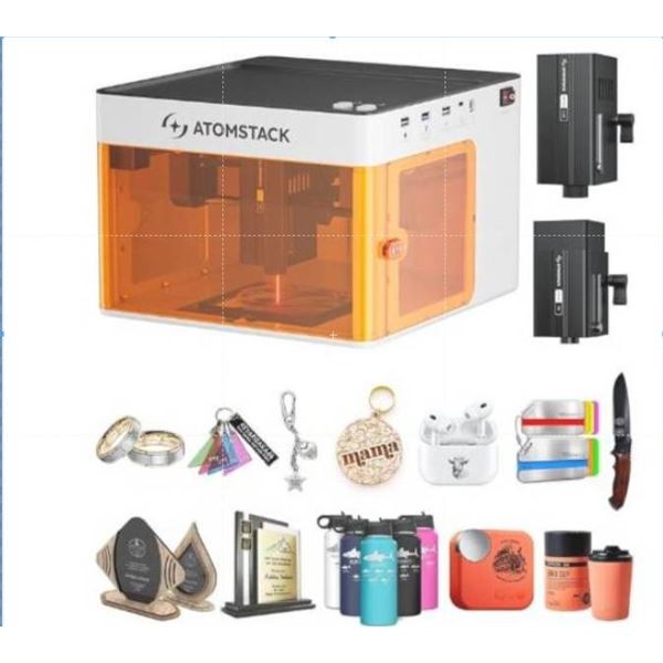 Atomstack P1 Laser Engraver, Model P1, 500mW, Portable Design