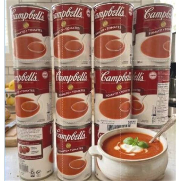 Campbell's Condensed Tomato Soup 284 mL Cans - Lot of 24
