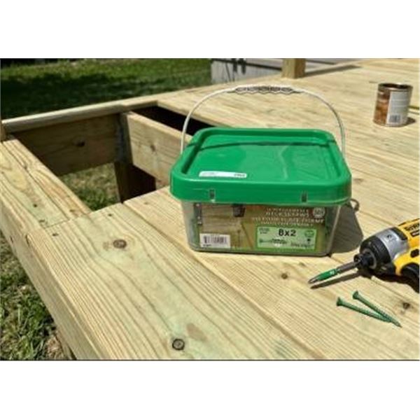 Precision High Performance Deck Screws, 8x2, 2000 Pieces