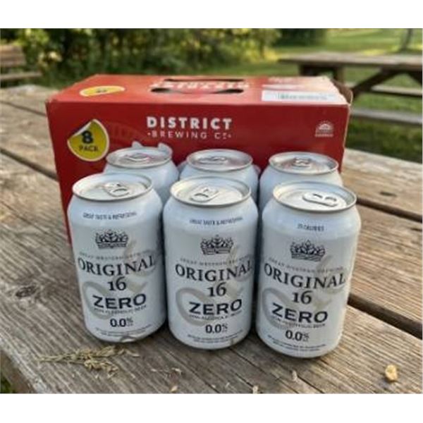 District Brewing Co. Hero Pale Ale and Original 16 Zero Beer Set