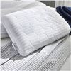 Image 1 : White Memory Foam Pillow with Tag and Barcode