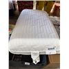 Image 2 : White Memory Foam Pillow with Tag and Barcode