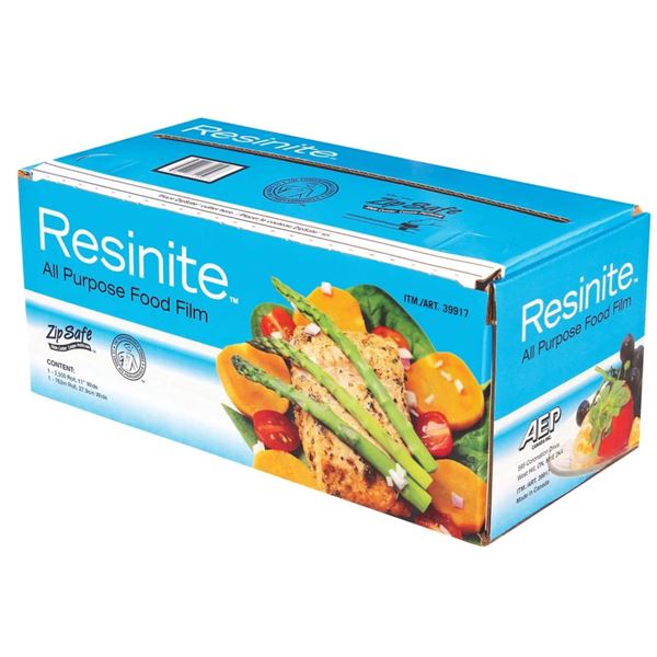 Resinite All Purpose Food Film Roll with Zip Safe Cutter