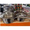 Image 4 : Henckels Stainless Steel Cookware Set, 8 Pieces