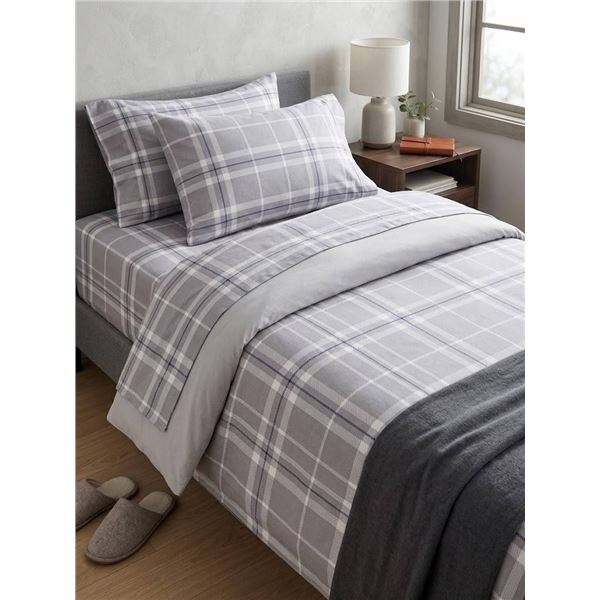Roots Home 4-Piece Sheet Set, 100% Cotton