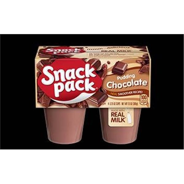 Snack Pack Chocolate Pudding Cups