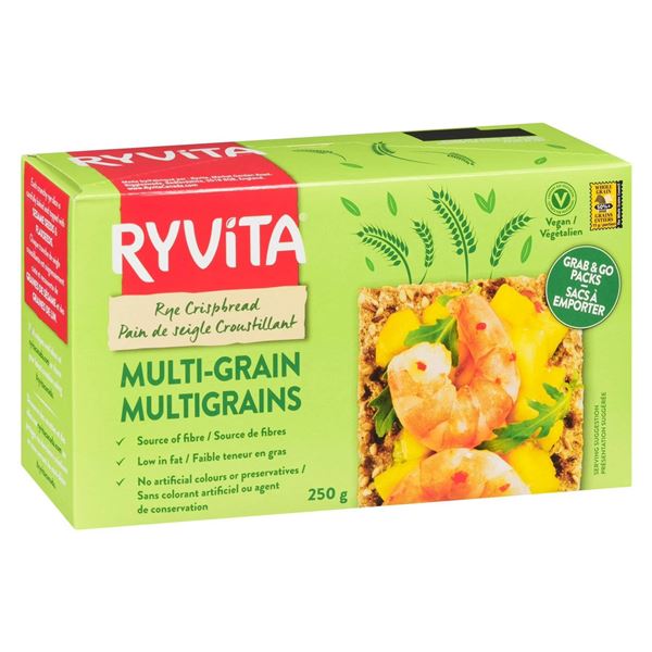 Ryvita Multi-Grain Crispbread Bulk Lot - 12 Units