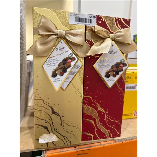 Gudrun Belgian Chocolates Gift Set, 534g, Assorted Collection
