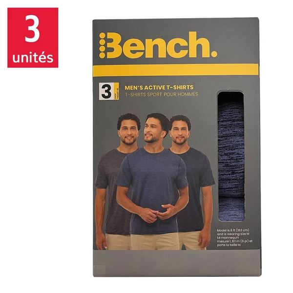 Bench Men's Active T-Shirts Multipack (XL)