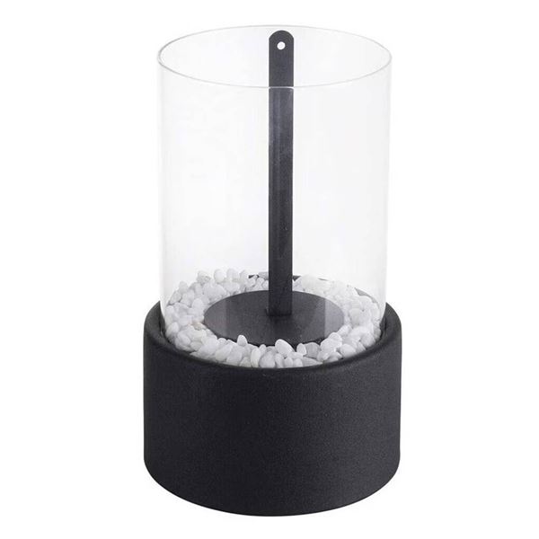 JHY5052 Glass and Metal Decorative Indoor Fire Bowl