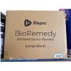 Image 2 : LifePro BioRemedy Infrared Sauna Blanket (Large Black) Model LP-BRMDYL-BLK
